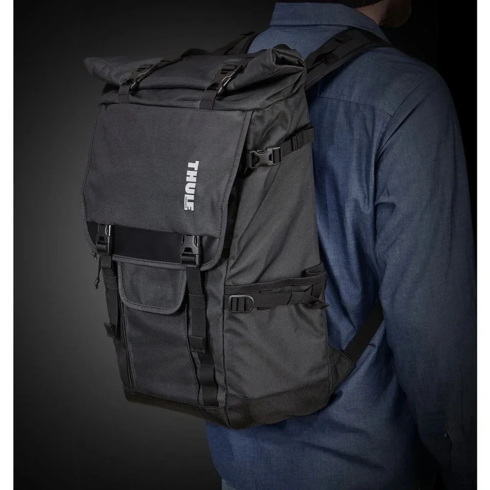 Thule Covert DSLR Rolltop Backpack Dark Shadow/Black 32L Mirrorless Macbook